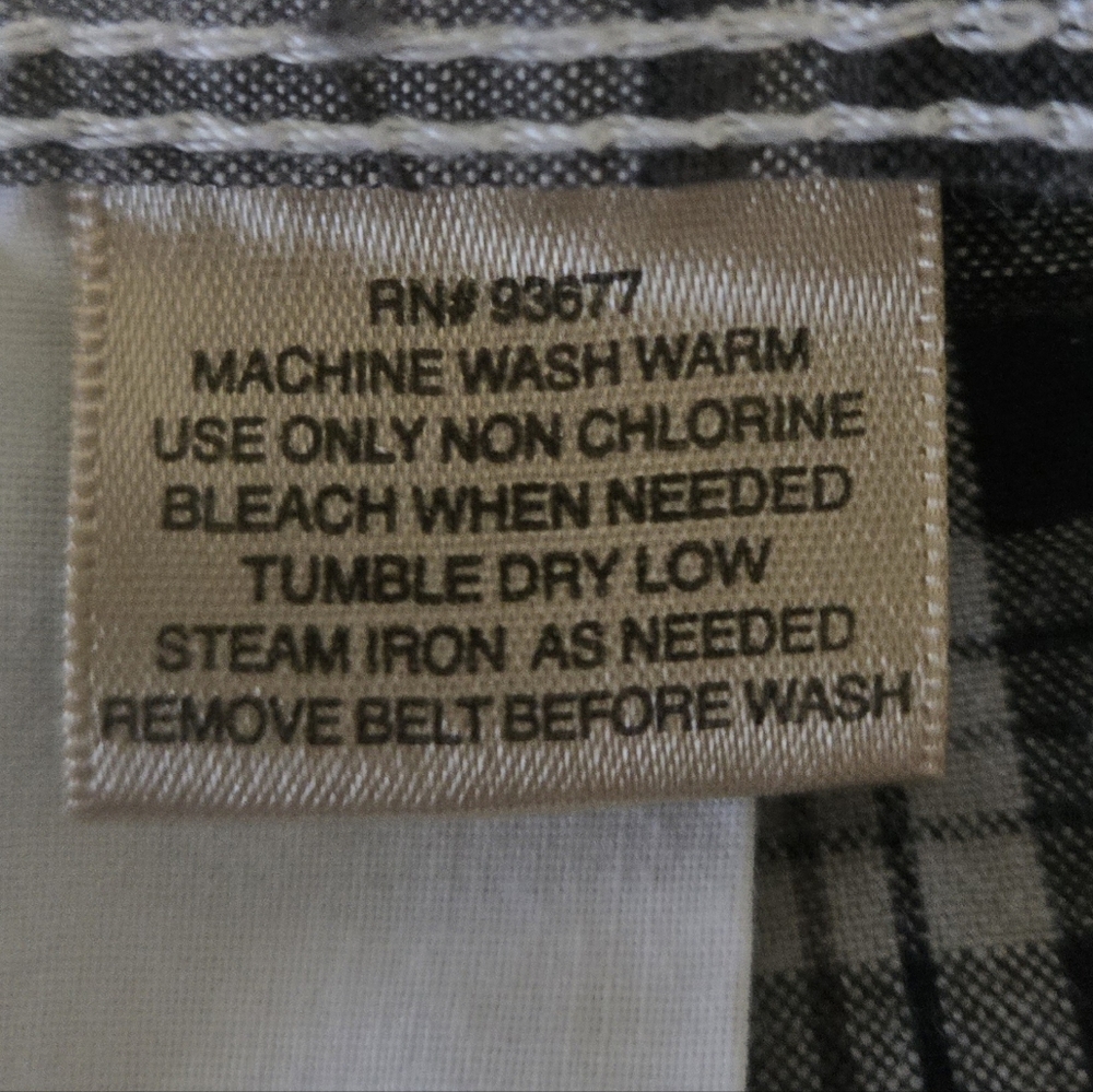The Foundry Supply Co. Plaid Cargo Shorts Mens Size 44 Actual Fits A 42in. Waist - Picture 8 of 8